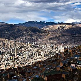 La Paz est la capitale la plus élevée du monde.