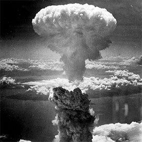 Nagasaki was the first city destroyed by an atomic bomb.
