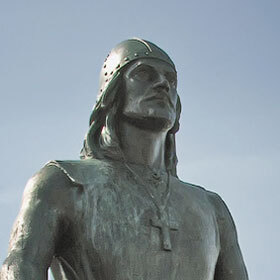The Icelandic explorer Leif Eriksson was the first European to set foot in North America.
