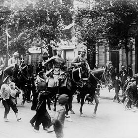 Poland regained its independence after the First World War.