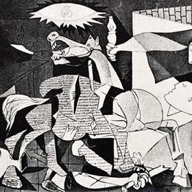 Pablo Picasso a peint Guernica, son plus célèbre tableau, pour dénoncer l’horreur de camps de concentration.