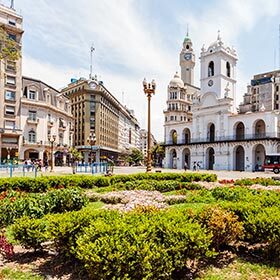 Buenos Aires est situé à l’extrême sud de l’Argentine.