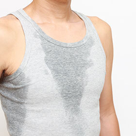 An average person has fewer than 100 sweat glands.