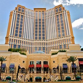 L’Hôtel Palazzo, à Las Vegas, couvre une plus grande surface de plancher que le Pentagone.