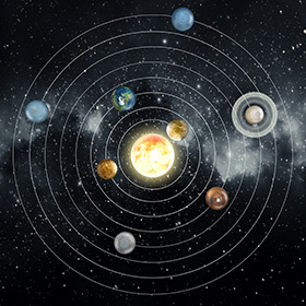 Parmi les huit planètes de notre système solaire, quatre sont rocheuses et quatre sont gazeuses.
