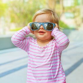 Sunglasses were invented by mistake.