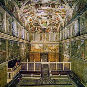 The Sistine Chapel was built especially so that Michelangelo could produce his painted work.