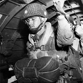 About 20,000 Allied paratroopers were dropped during the night of June 5 to 6.
