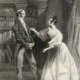 Dans le roman Orgueil et préjugés de Jane Austen, le personnage d’Emma tente de marier ses quatre sœurs.