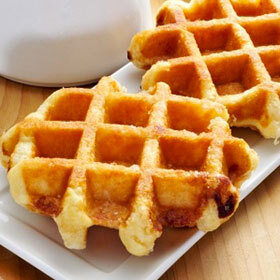 Liège and Brussels waffles are identical.