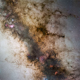 Our solar system is almost at the center of the Milky Way.