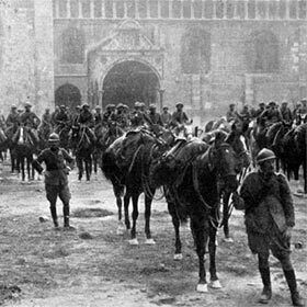 L’Italie s’est rangée du côté allemand durant la Première Guerre mondiale.