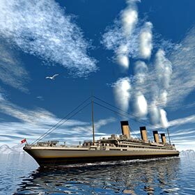 Even today, Titanic is the biggest boat ever built.