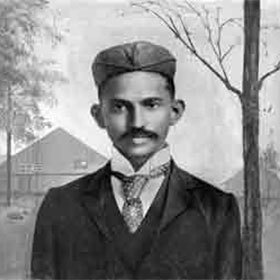 Gandhi a vécu en Afrique du Sud pendant plus de 20 ans.