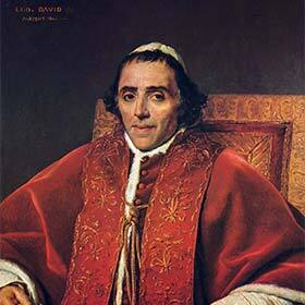 Napoleon and Pope Pius VII formed an alliance to control Italy.