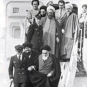 The return of Ayatollah Khomeini from exile sparked the Iran–Iraq War.