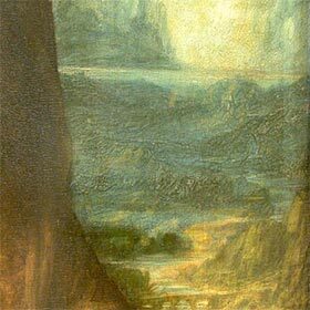 Leonardo da Vinci popularized the use of perspective through his paintings.