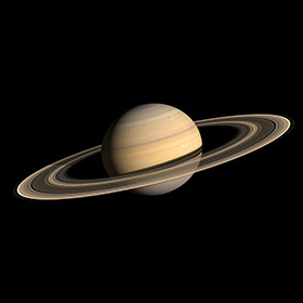 The rings of Saturn are an optical illusion.