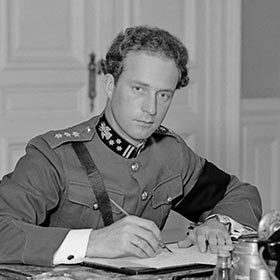 After the defeat of Belgium, King Leopold III formed a government in exile in London.
