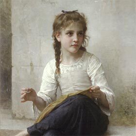 William Bouguereau is connected to what is known as “art pompier” (literally “fireman art”).