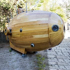 The purpose of the Narcis Monturiol II, the first power-driven submarine, was to sink enemy ships.
