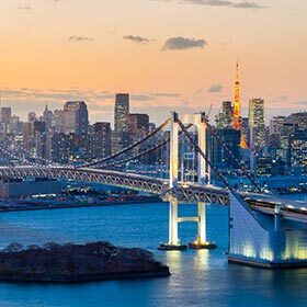 Tokyo, the capital of Japan, is the world’s most populous urban area.