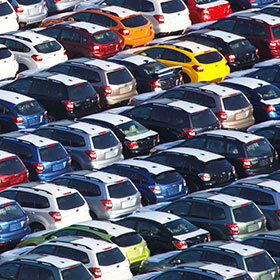 Japan is the country that builds the largest number of cars in the world.