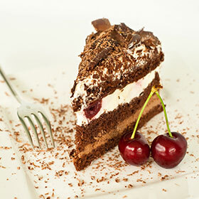 Black Forest cake has the same colors as the traditional dress of inhabitants of the Black Forest.