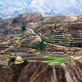 Les plus hautes routes carrossables au monde se trouvent dans les Andes.