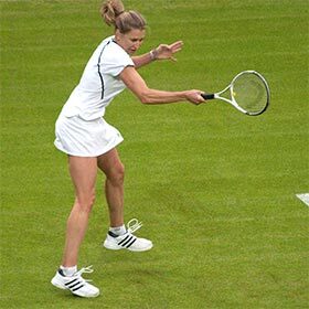 Steffi Graf, like Serena Williams, won the 6 major tennis tournaments: Grand Slam (4 tournaments), Masters, and Olympics.