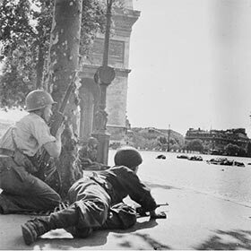 After the landings, the liberation of Paris was the Allies’ first objective.
