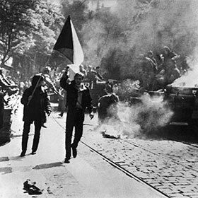 The Prague Spring was ended by the worst hailstorm in European history.