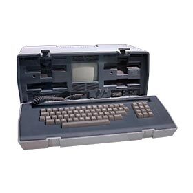 L’Osborne 1, l’un des premiers ordinateurs portatifs, avait une mémoire vive de 64 ko.