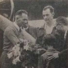 The first Pacific crossing began with the imprisonment of the two pilots.
