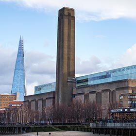 The Tate Modern art gallery was built within a decommissioned nuclear power station that had been closed down for safety reasons.