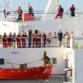 Chaque année, on recense environ 300 actes de piraterie.