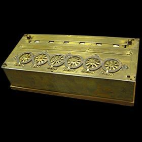 The calculating machine “pascaline” was invented in 1642.
