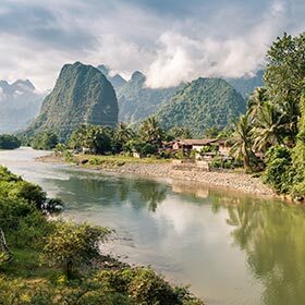 The Mayan civilization was born in Laos.