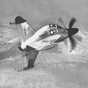 En 1961, le Convair XFY-1 a été le premier avion à décollage vertical produit en série.