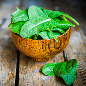 Spinach originally comes from Iran.
