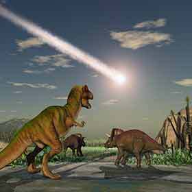 La météorite qui a contribué à la disparition des dinosaures s’est écrasée dans la toundra russe.