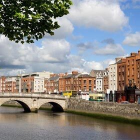 In Gaelic, Dublin is called Baile Átha Cliath.