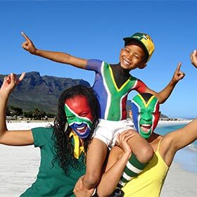 En 2010, l’Afrique du Sud est devenu le premier pays africain à accueillir la Coupe du monde de football.
