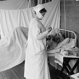 La finale de 1919 a été annulée à cause de la pandémie de grippe espagnole qui frappait le monde.