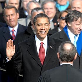 Barack Obama was the youngest president elected.