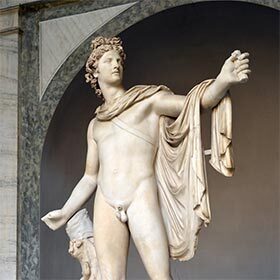 Apollo, the Greek god of light and healing, could also spread deadly epidemics.