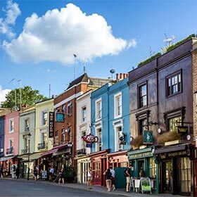 Portobello Road owes its name to the massive food market that existed there in the 1930s.