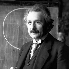 La célèbre équation E = mc² d’Einstein calcule la vitesse de la lumière.