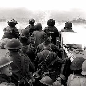 On June 6th, 1944, around 200,000 soldiers landed on the beaches of Normandy.