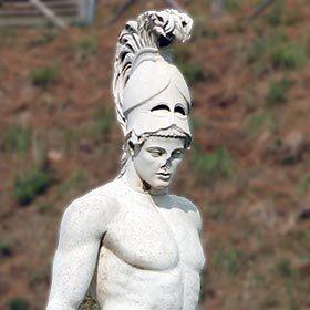 Ares, the Greek god of war, and Mars, the Roman god of war, had similar personalities.